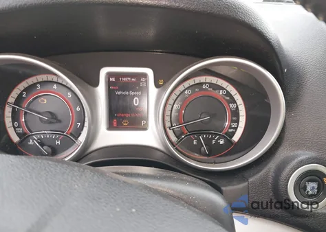 2013 Dodge Journey Sxt z USA, uszkodzony, nr VIN 3C4PDDBG2DT504689